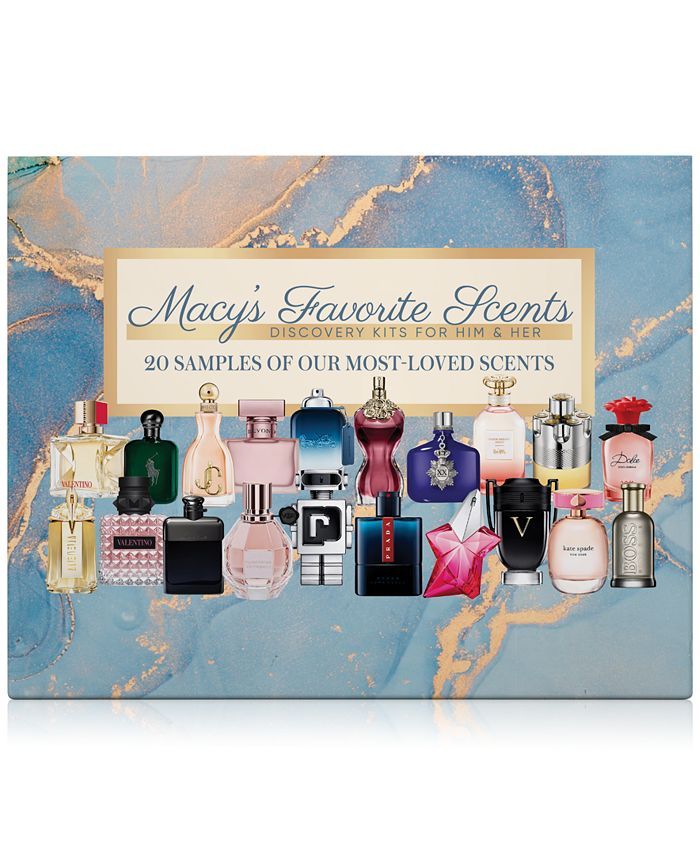Favorite Scents 20-Pc. Discovery Set For Him & Her, Created for Macy's | Macys (US)