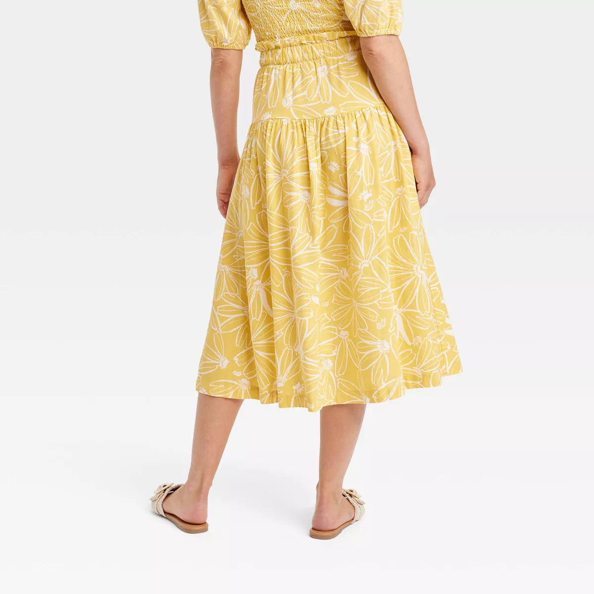 Women's Tie Waist Midi Skirt - Universal Thread™ | Target