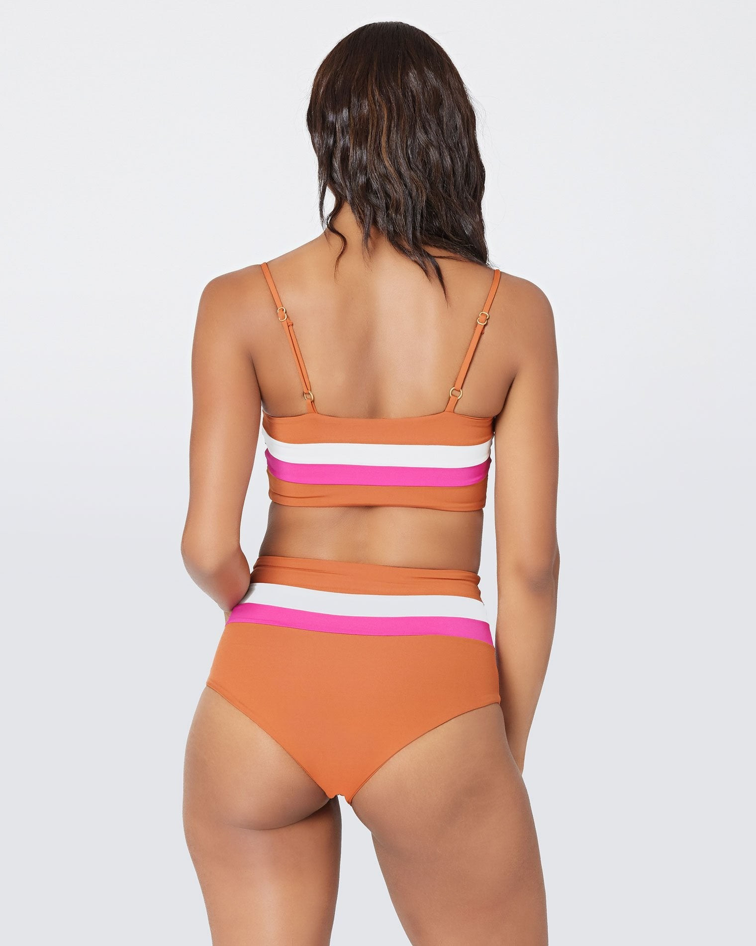 portia stripe bikini bottom | L*Space