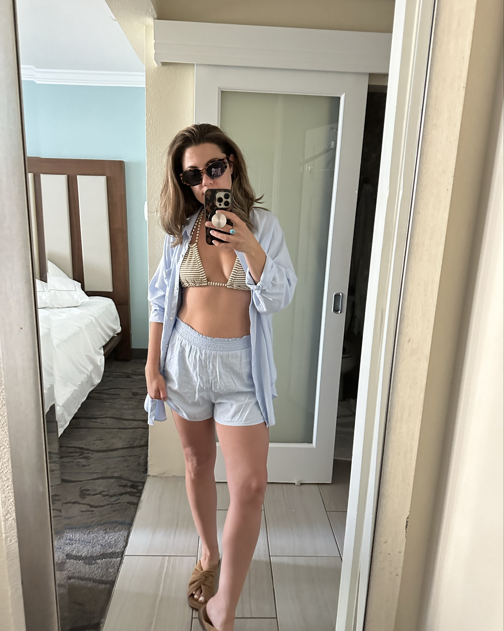 Living in this cover up set 
Easy breezy lake life 
#swim #coverup #aerie #ae #everythingbutwater #linenset 

#LTKtravel #LTKSeasonal #LTKswim