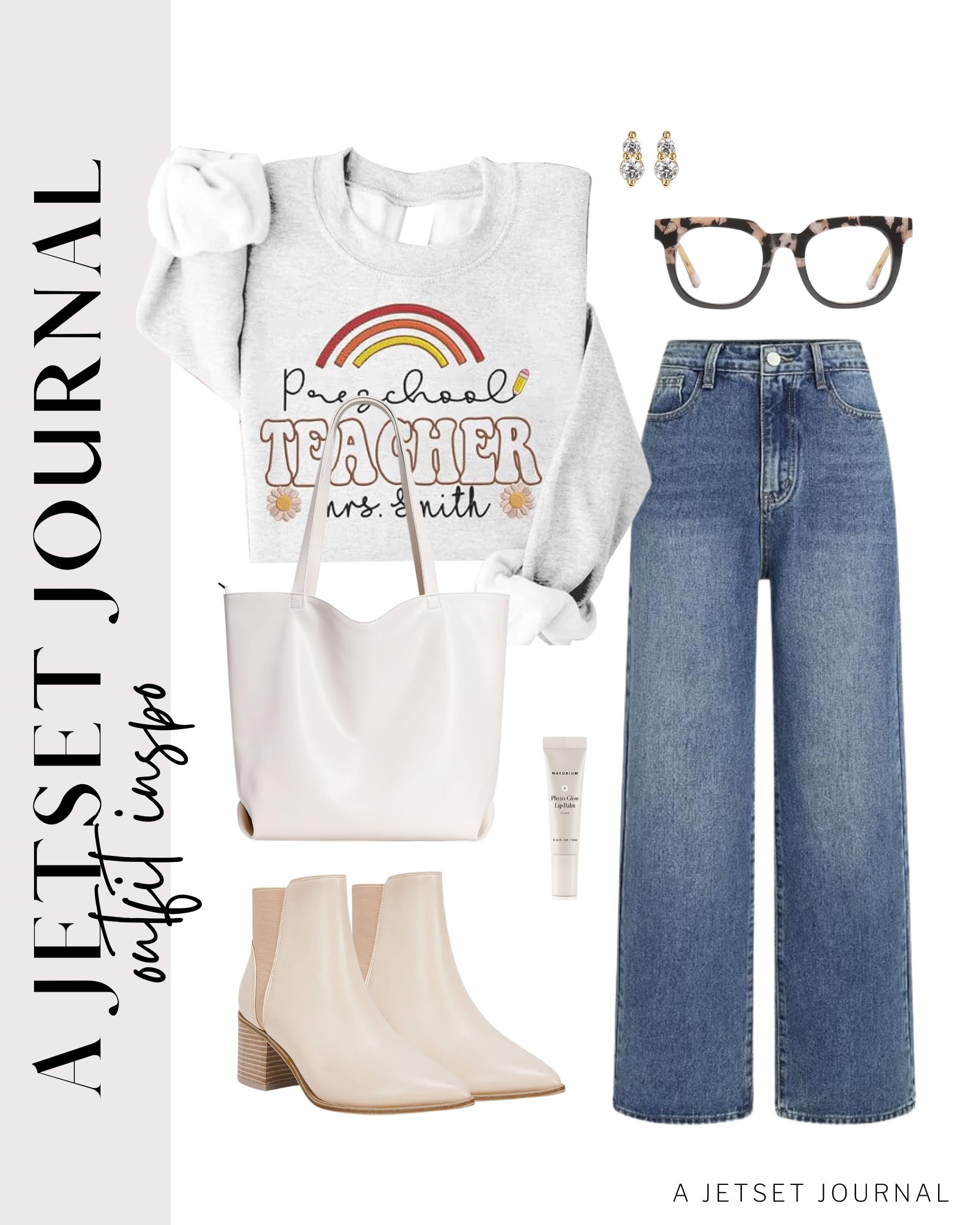 Need a new teacher outfit idea? Here's a cute one.

back to school, teacher's fashion, casual outfit, on the go look, amazon fashion, amazon faves, affordable style, easy outfit, ootd, jeans outfit, how to style, outfit inspo, summer to fall fashion pieces

#LTKSeasonal #LTKBacktoSchool #LTKStyleTip