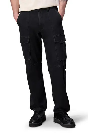 rag & bone Fit 4 Loose Fit Cargo Jeans in Black at Nordstrom Rack, Size 31 X | Nordstrom Rack