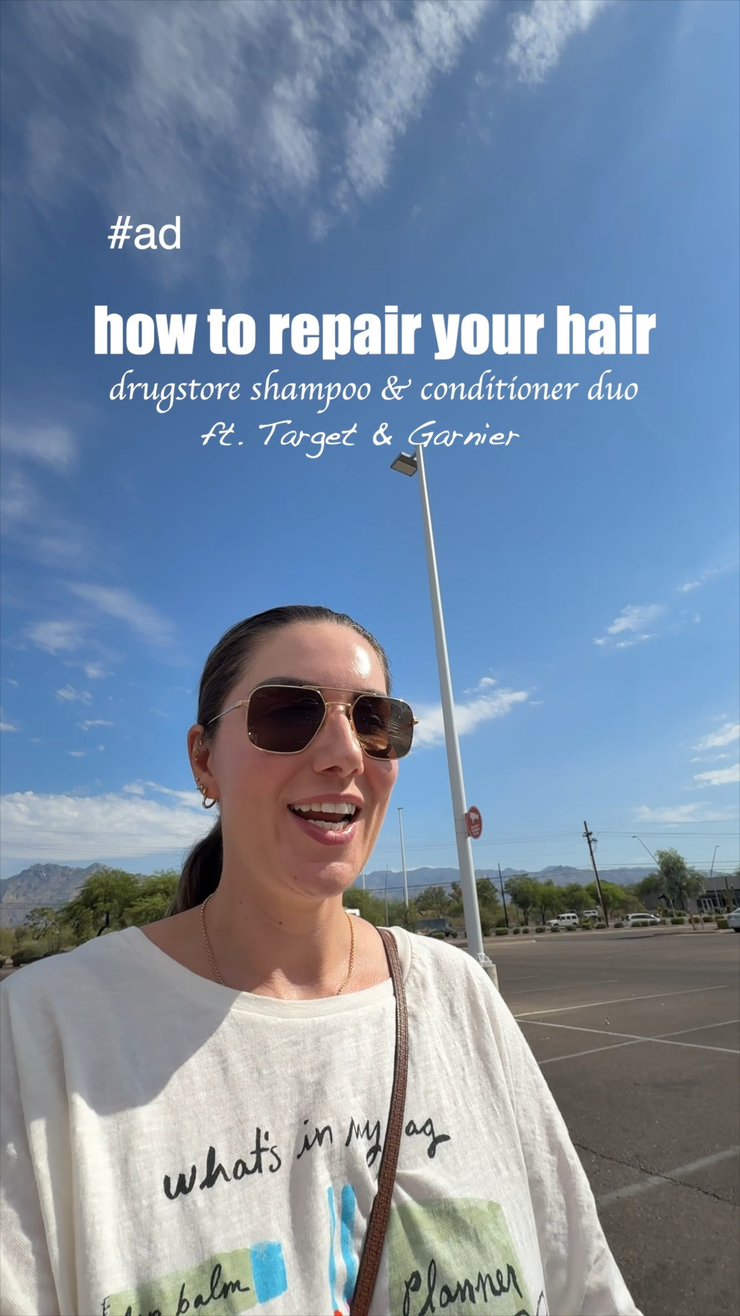 #ad i’m diving into a new hair care routine featuring @garnierusa @target 💇🏼‍♀️💗🙂‍↔️

the Garnier Whole Blends Honey Treasures Shampoo & Conditioner are going to help me get healthier hair, without breaking the bank or needing a professional treatment at the salon. win win baby.

direct link to shop this duo is in my bio and i will be taking you along for some before and afters using this duo over the next few months. you can thank me later! 

#garnierpartner #garnierwholeblends #targetstyle #targetpartner #target @shop.ltk #liketkit  

#LTKBeauty