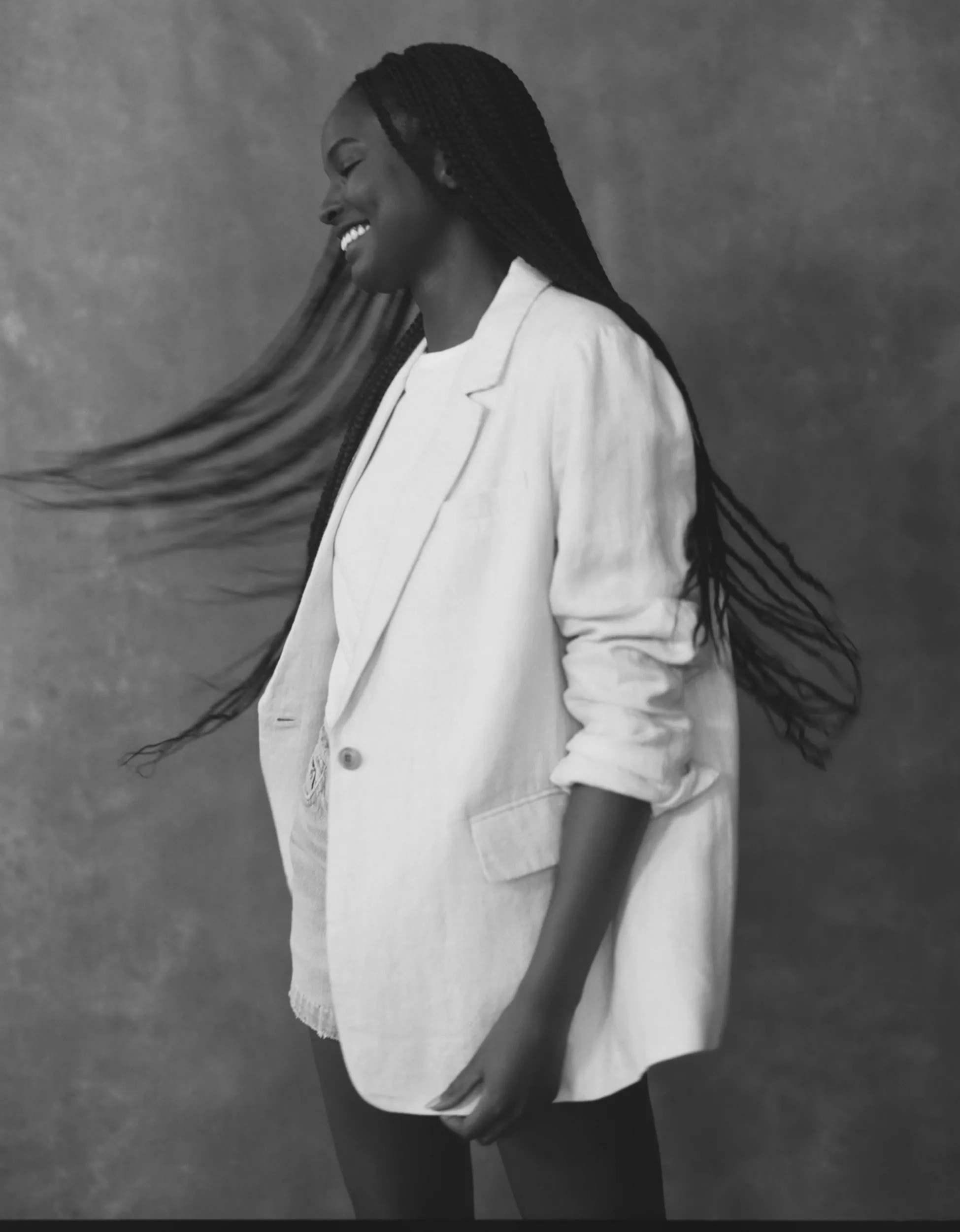 AE77 Premium Linen Oversized Blazer | American Eagle Outfitters (US & CA)