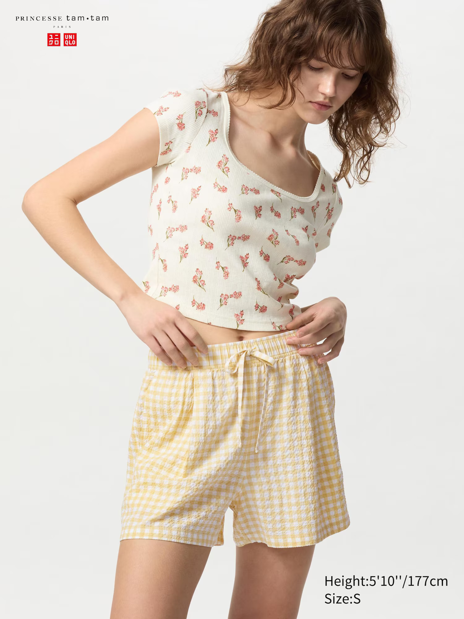 Seersucker Easy Shorts (Gingham) | UNIQLO (UK)