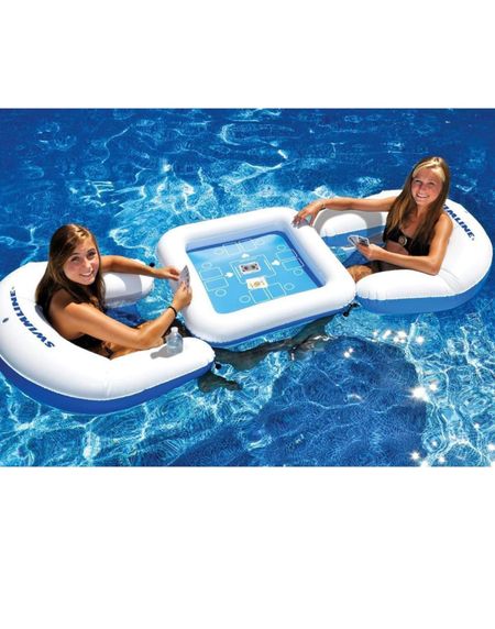 Floating card table set 

#LTKHome #LTKSwim #LTKSeasonal