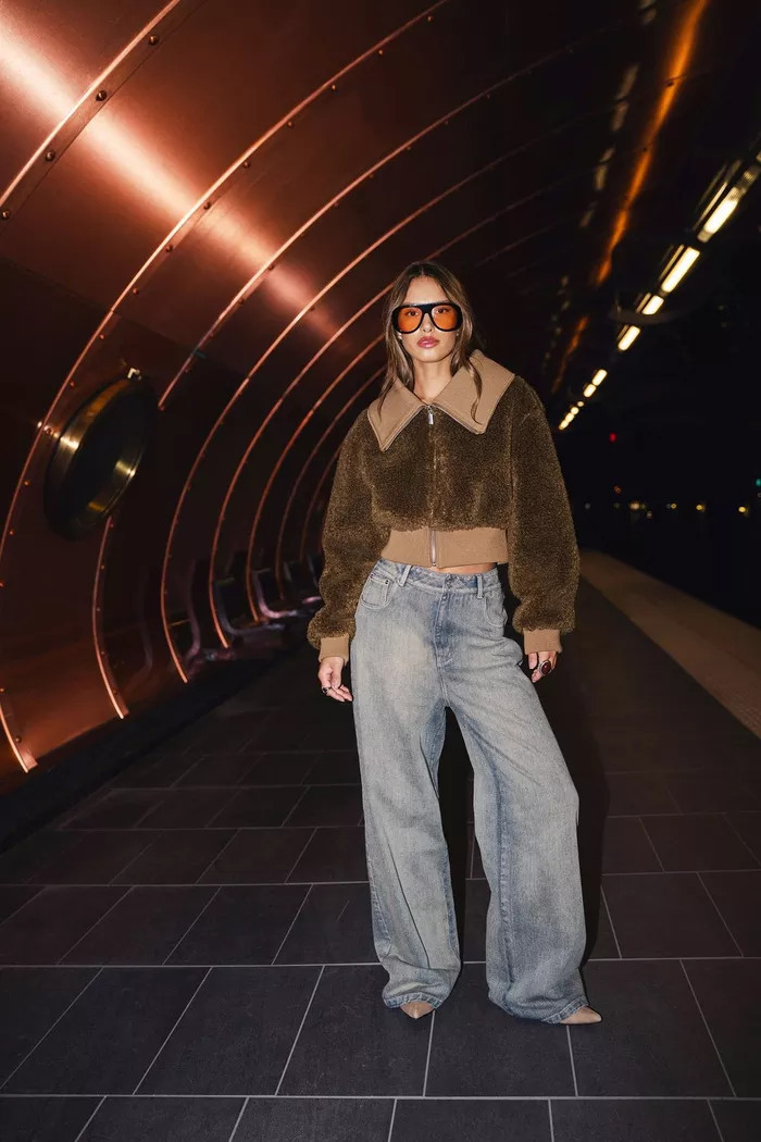 Teddy Faux Fur Bomber Jacket | Boohoo.com (UK & IE)