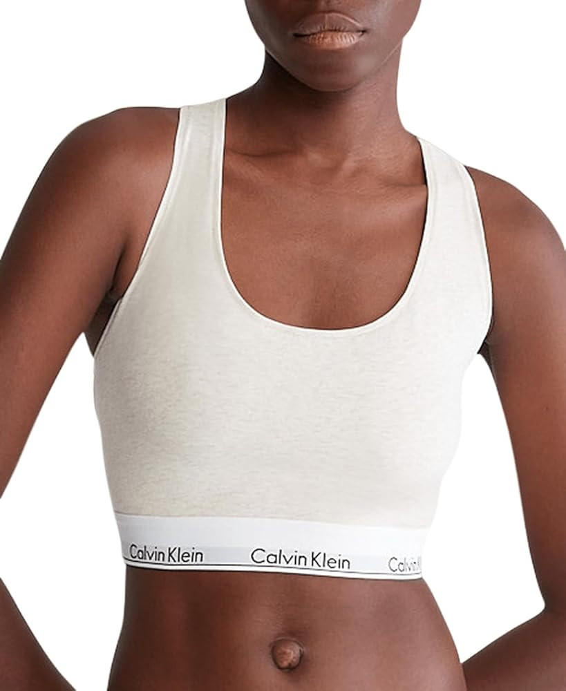 Calvin Klein Women's Modern Cotton Unlined Wireless Bralette | Amazon (US)