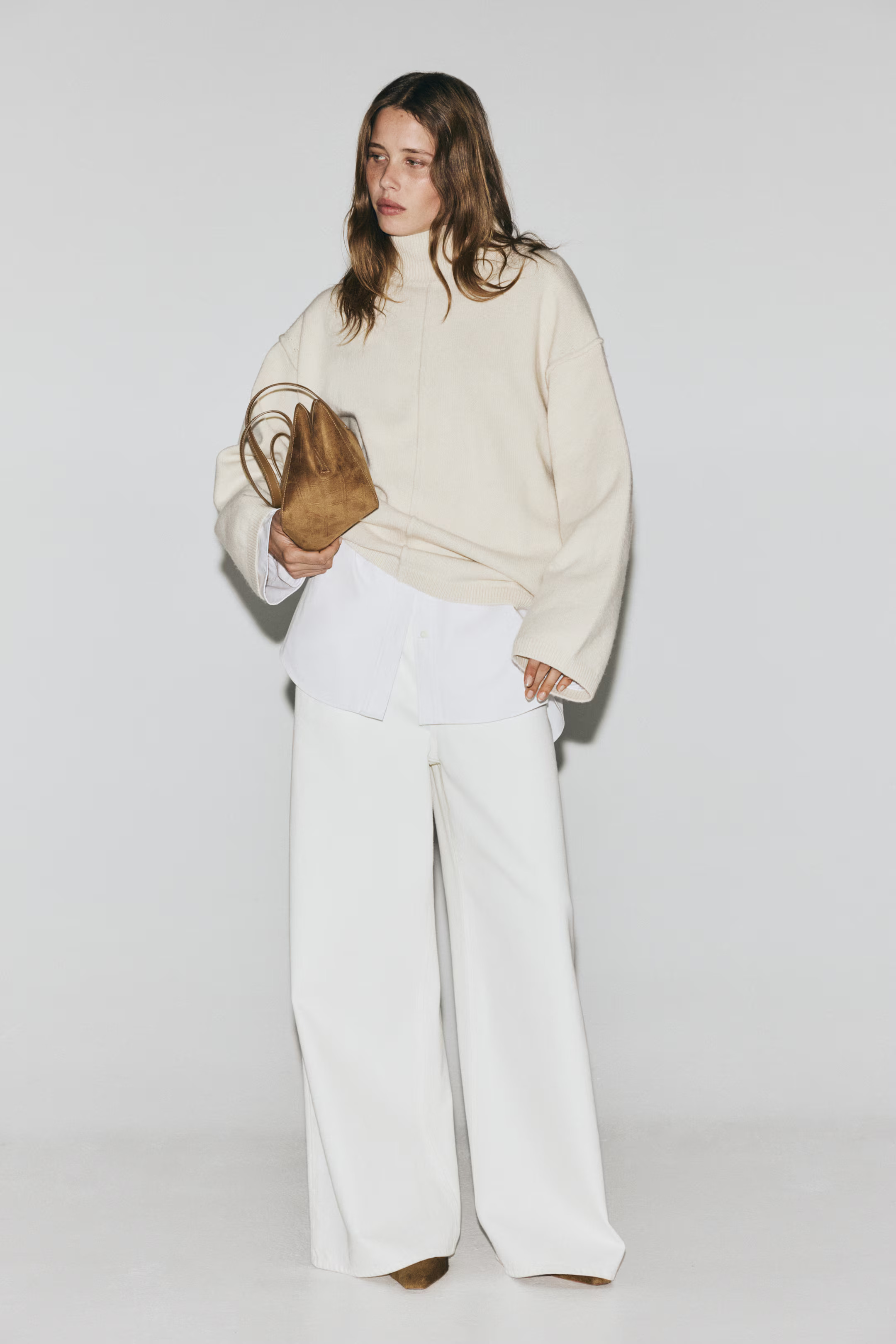 Seam-detail turtleneck jumper | H&amp;M (UK, MY, IN, SG, PH, TW, HK)