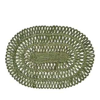 Juliska Straw Loop Oval Placemat  | Bloomingdale's Home | Bloomingdale's (US)