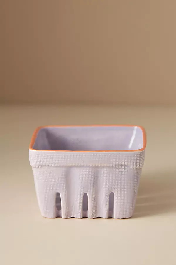 Linnea Stoneware Fruit Basket | Anthropologie (US)
