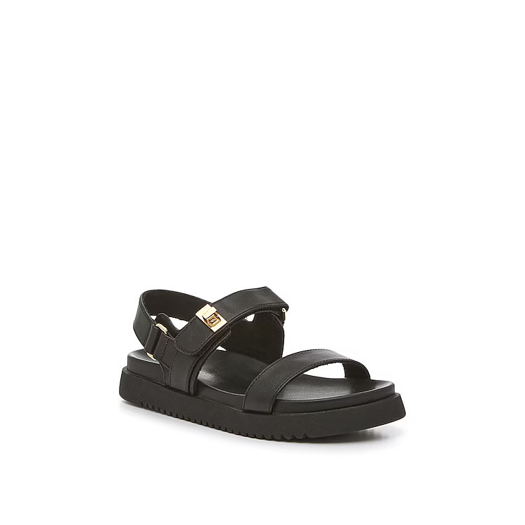 Steve Madden Breen Sandal Kids' | Girl's | Black | Size 4 Youth | Sandals | DSW