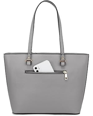 LOVEVOOK Purse for Women Fashion Tote Bag Shoulder Handbags Top Handle Satchel Bags with External... | Amazon (US)