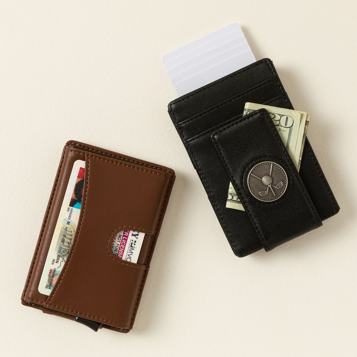 Golfer's Wallet with Ball Marker | UncommonGoods