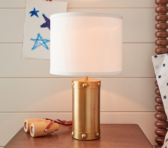 Rivet Table Lamp | Pottery Barn Kids