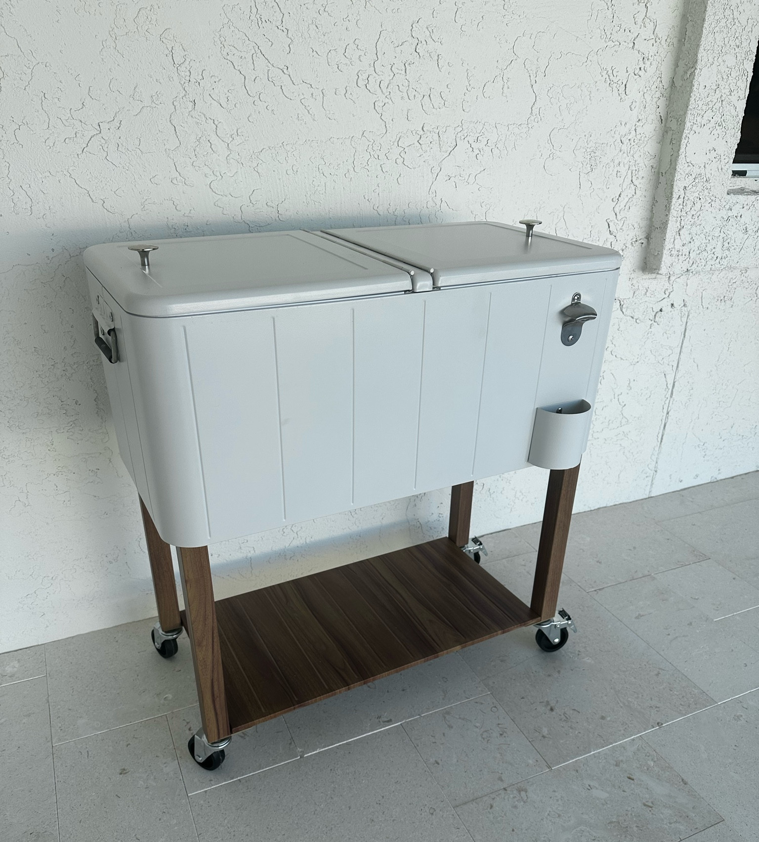 Rolling cooler perfect for your backyard! 

Shipped so fast, easy to assemble and cute!

#LTKSeasonal #LTKhome #LTKstyletip
