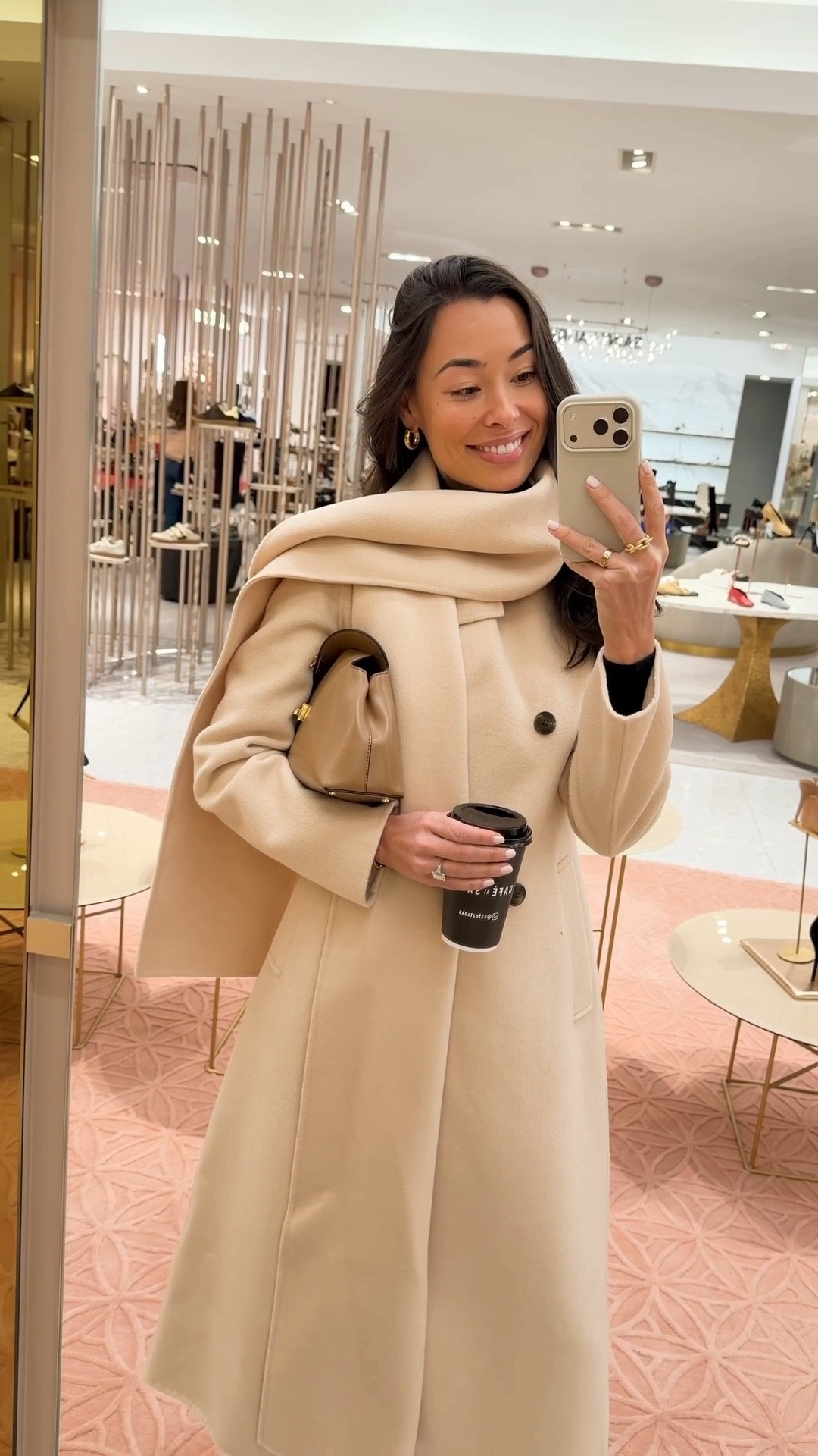 What I wore into NYC to do some holiday shopping and see the @saks light show and holiday windows!  Festive outfit, winter outfit, holiday fashion, Christmas, gift guide.  #saks #sakspartner

#LTKHoliday #LTKdayinmylife #LTKootd