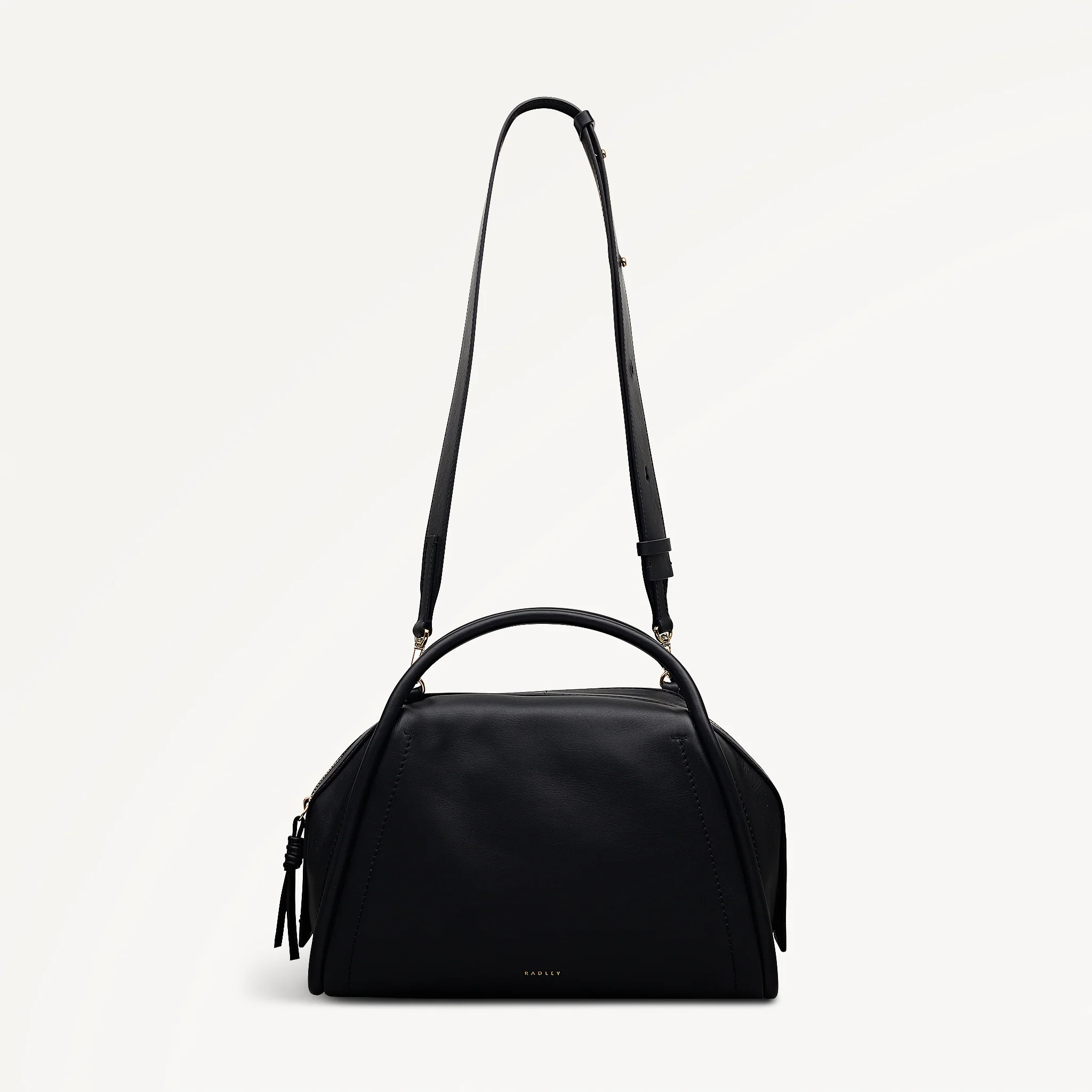The Golborne Medium Ziptop Grab Black - 113117 | Radley