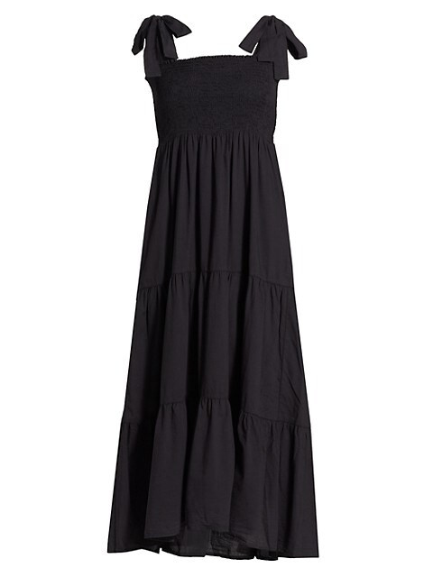 Loraine Smocked Midi Dress | Saks Fifth Avenue