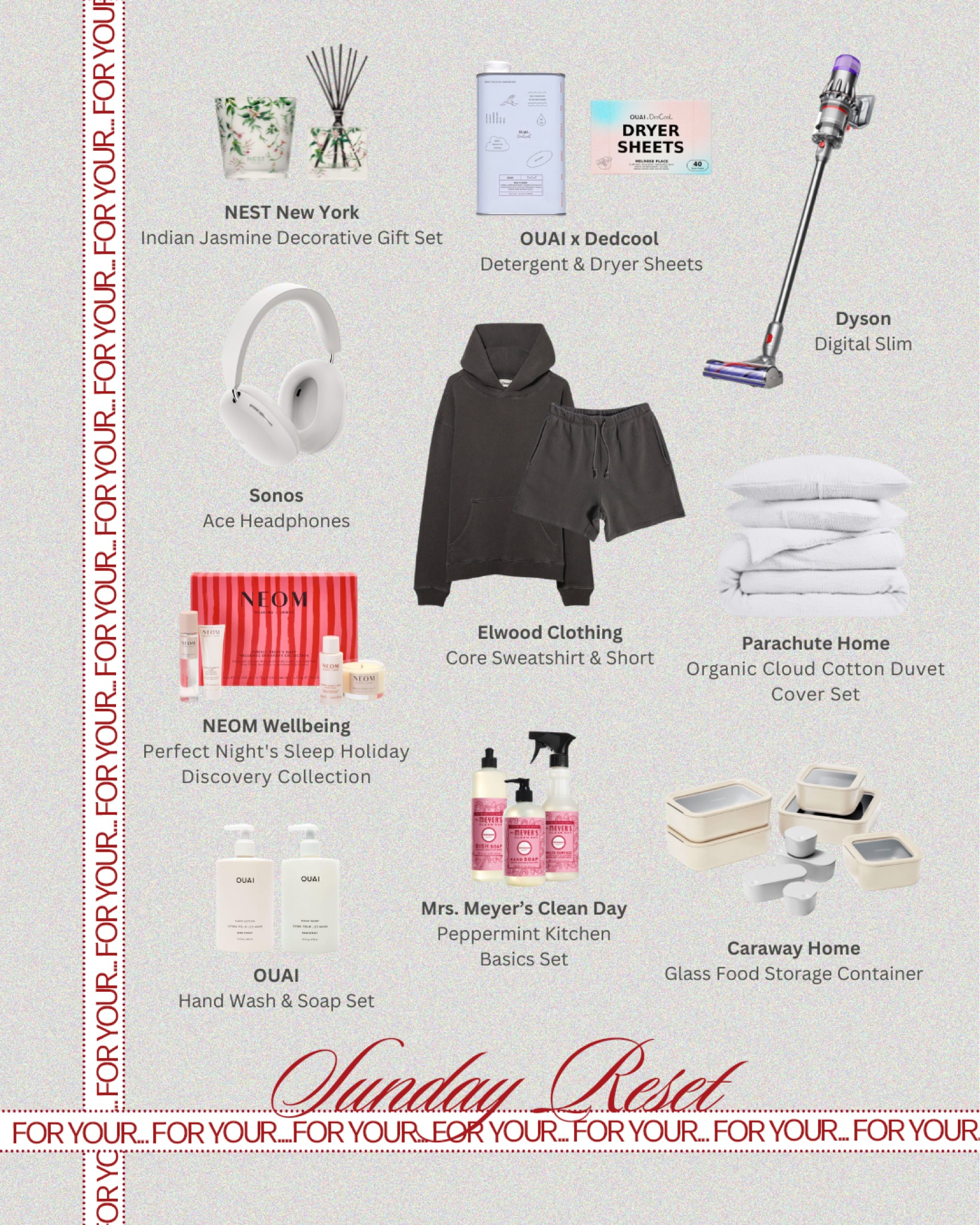 My Sunday Reset Gift Guide

#LTKhome #LTKSeasonal #LTKfindsunder100