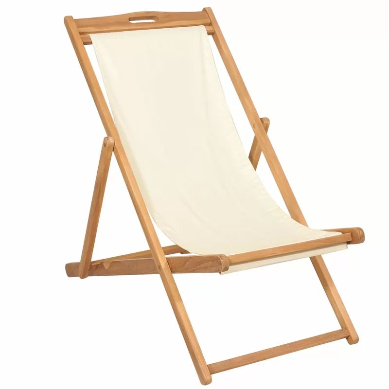 Dovecove Folding Deck Chair | Wayfair North America