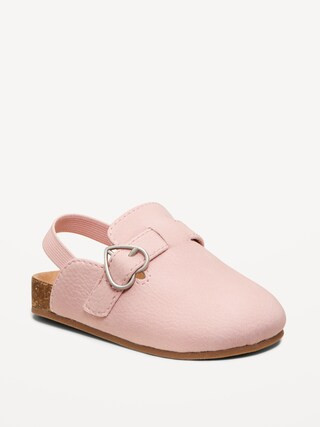 Faux-Suede Buckled Strap Sandals for Baby | Old Navy (CA)