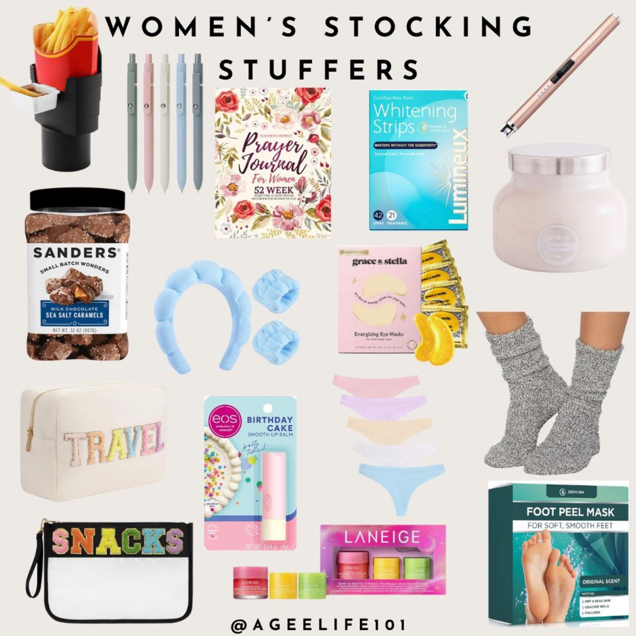 Women’s stocking stuffers 
:
Be sure to follow me on Instagram for even more ideas to pair with these items. Check under gifts highlight 

#LTKSeasonal #LTKGiftGuide #LTKHoliday