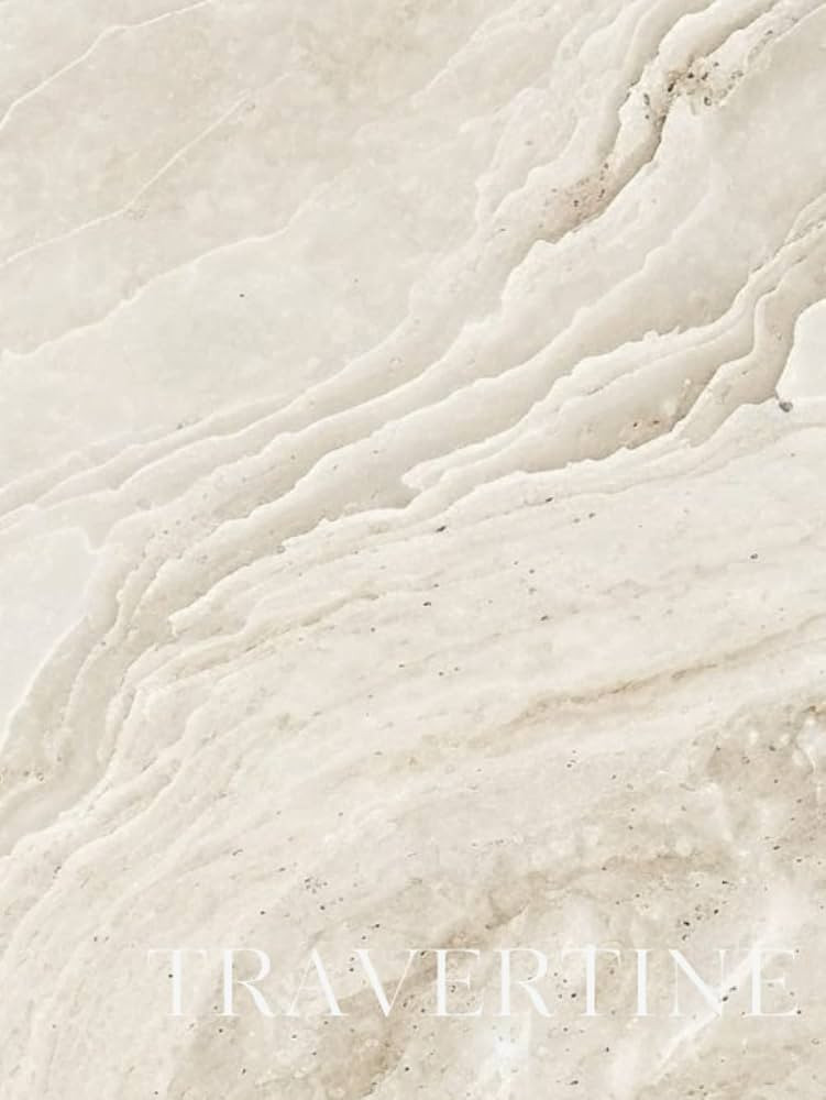 Travertine: Decorative Hardcover Coffee Table Styling Book (Earthy Tones) | Amazon (US)