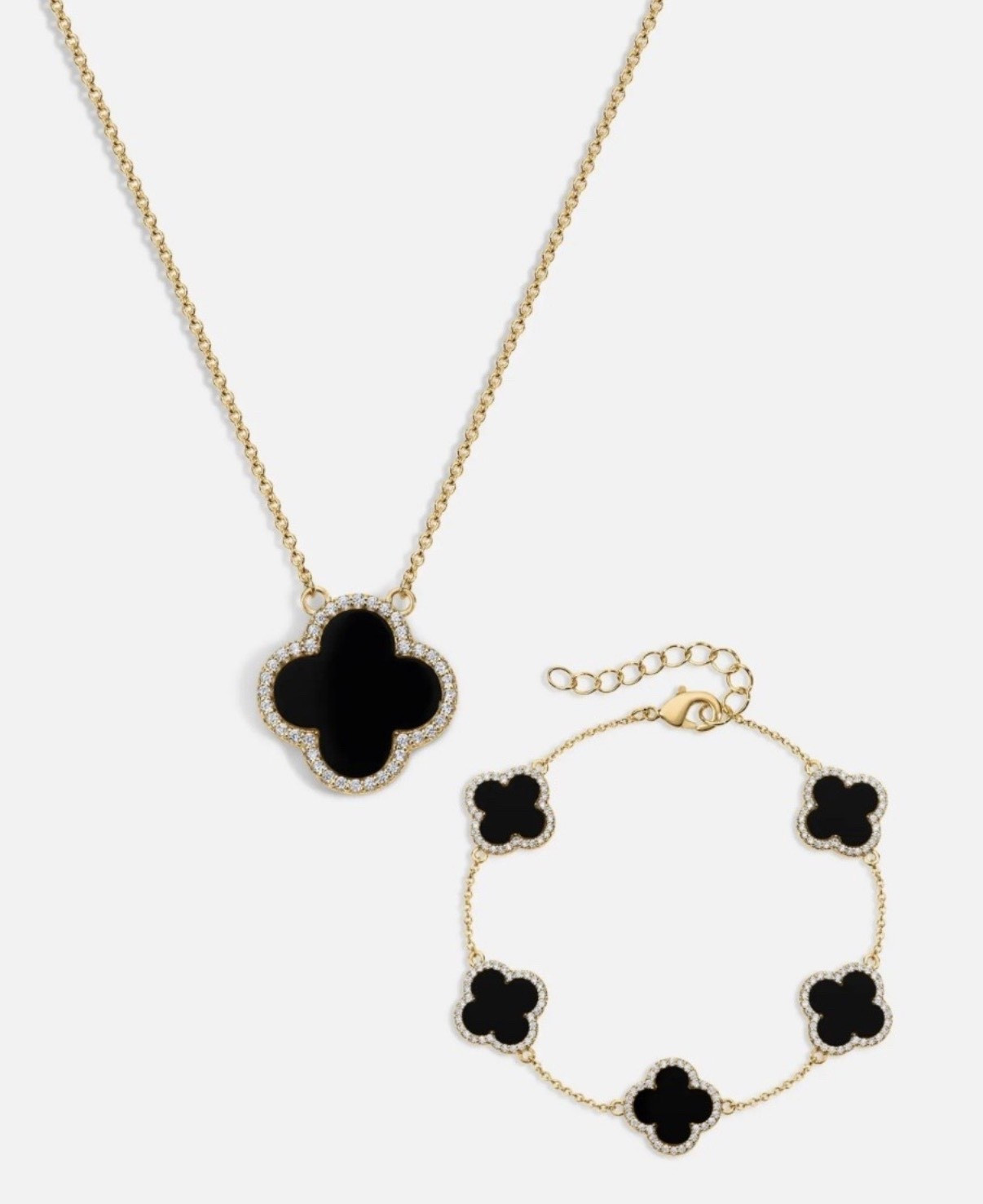 This necklace and bracelet set are on sale!

#LTKSaleAlert