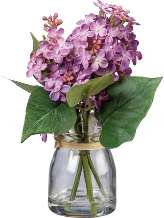 Longshore Tides White Lilac Centerpiece In Vase | Wayfair | Wayfair North America