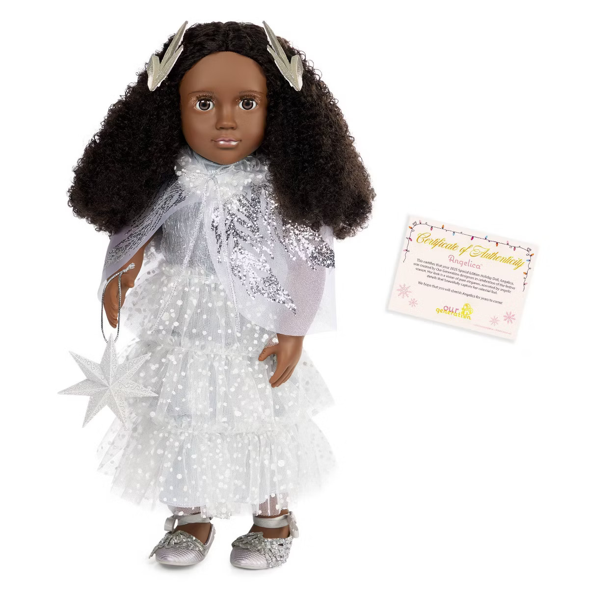 Our Generation Angelica Limited-Edition 18" Holiday Collectible Doll | Target