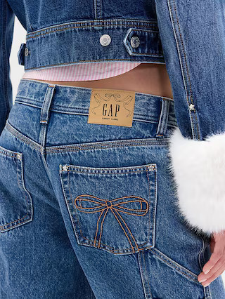 Gap × Sandy Liang Low Rise ‘90s Loose Carpenter Jeans | Gap (US)