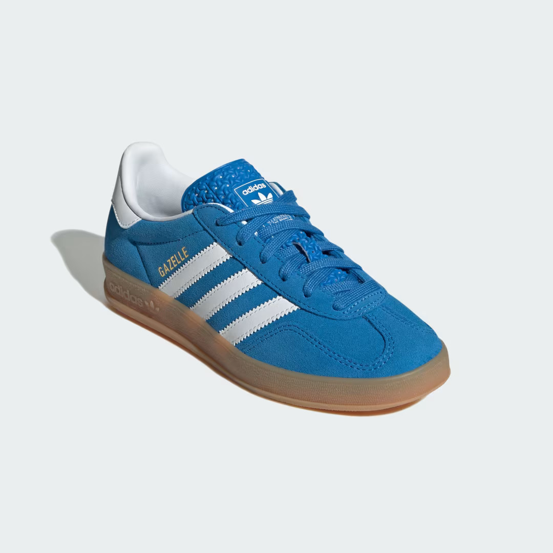 adidas Gazelle Indoor Shoes Kids Blue Bird 5.5 Kids - Originals Shoes | adidas (US)