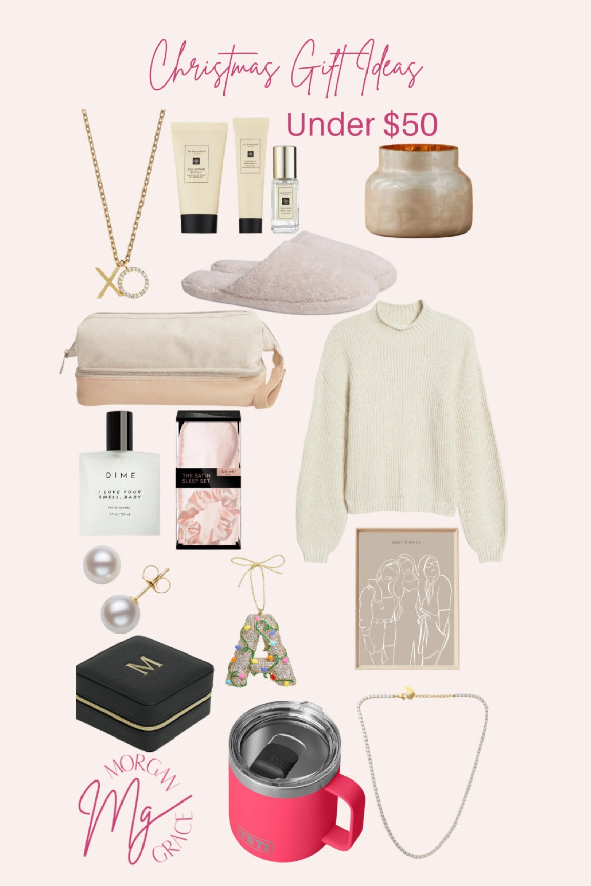 Christmas gift guide for her. Christmas gift ideas for her. gift ideas under $50. teacher gift ideas. gift exchange gift ideas  

#LTKfindsunder100 #LTKHoliday #LTKGiftGuide