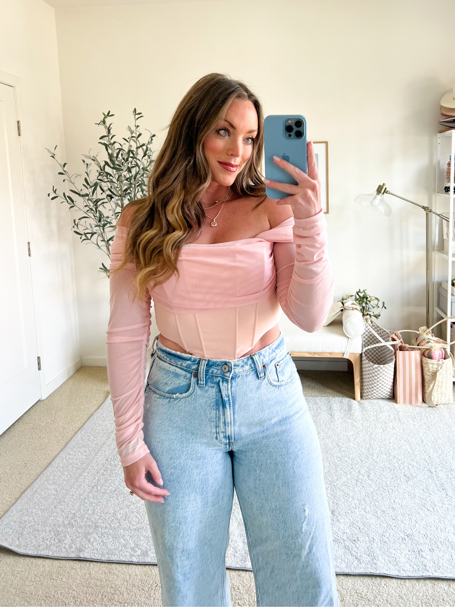 Amazon corset top, baggy jeans, low rise jeans,
Top size medium, I reordered the small 

Abercrombie jeans, Amazon fashion,
Amazon

#LTKstyletip #LTKcurves #LTKunder50