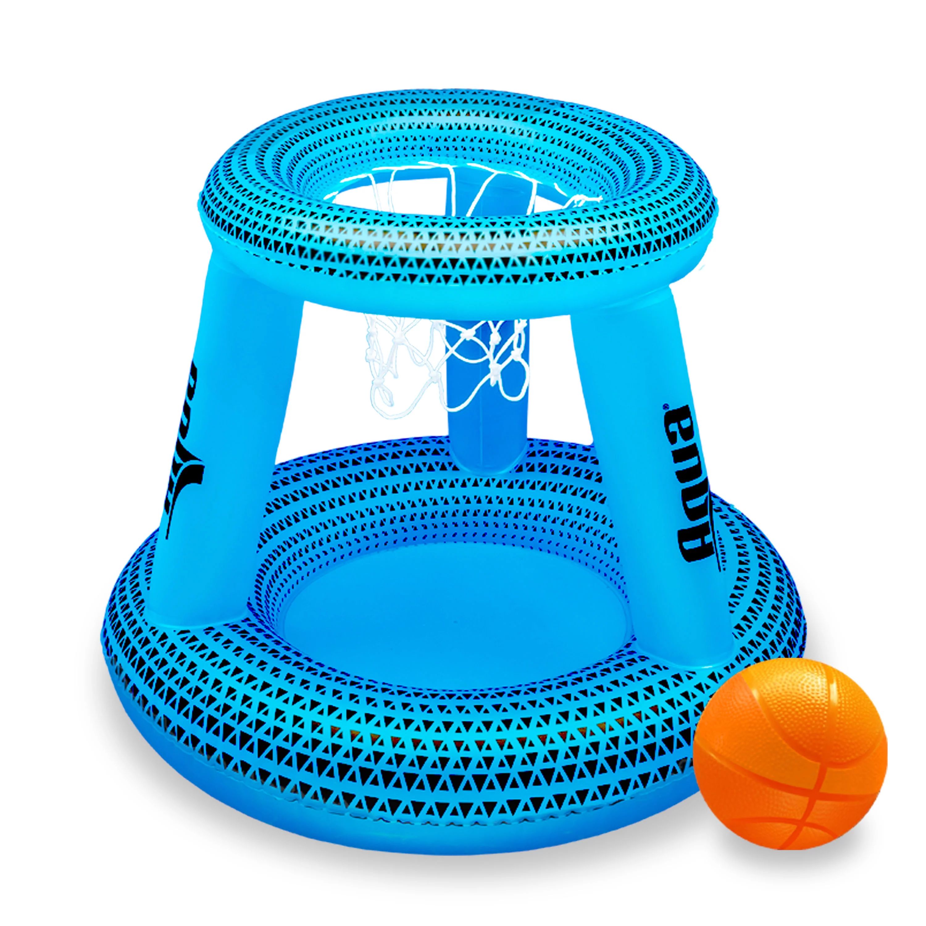 AQUA Dunk & Splash Unisex Blue Basketball Child Pool Game for Kids (2 Pieces) | Walmart (US)