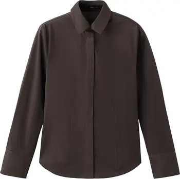 MANGO Slim Fit Stretch Poplin Button-Up Shirt | Nordstrom | Nordstrom