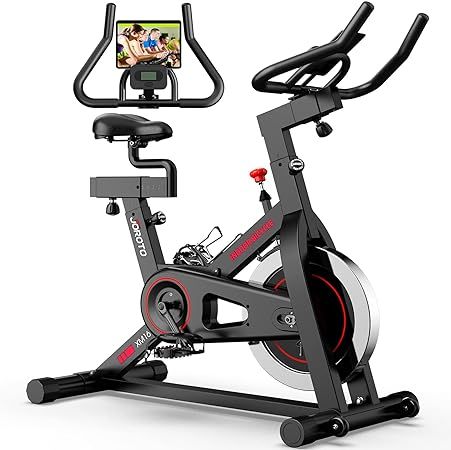 JOROTO Indoor Cycling Bike Exercise Bike - 35 pounds Flywheel for X2&X1S, 10.2 inch Large Ipad Ho... | Amazon (US)