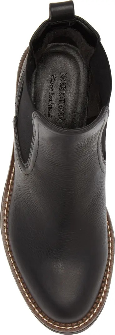 Miah Water Resistant Chelsea Lug Boot (Women) | Nordstrom