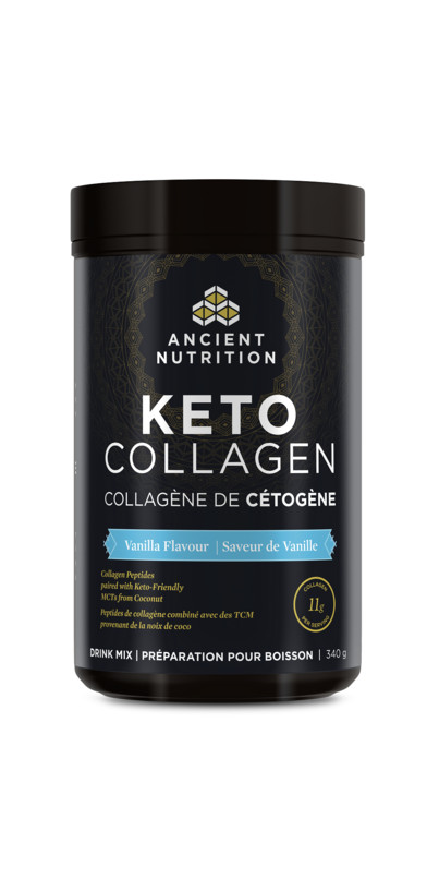 Ancient Nutrition KetoCOLLAGEN Vanilla | Well.ca