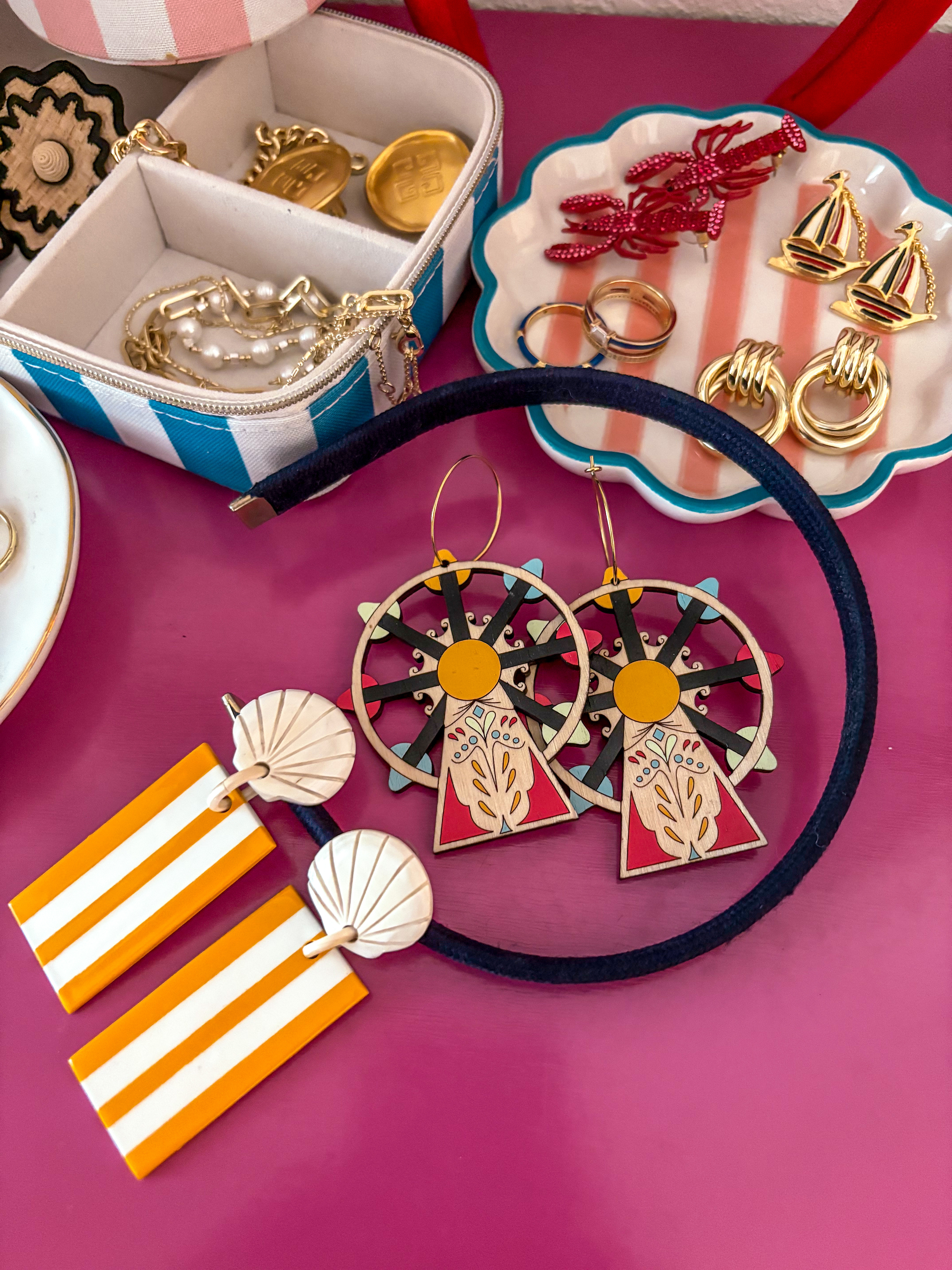 Absolutely obsessed with my summer earring lineup. I’ve been loving big statement earrings, and I’m thrilled that I found some really light ones, which make them wearable all day long.

#LTKStyleTip #LTKFindsUnder50 #LTKSeasonal