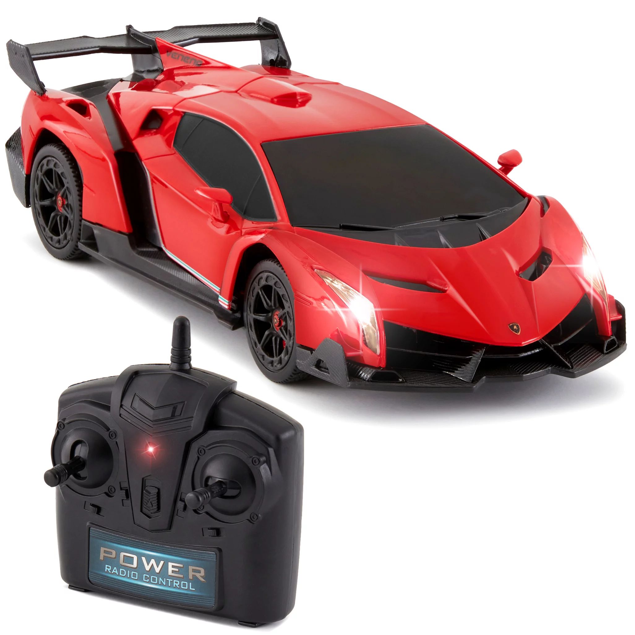 Best Choice Products 1/24 Officially Licensed RC Lamborghini Veneno Sport Racing Car w/ 27MHz Rem... | Walmart (US)