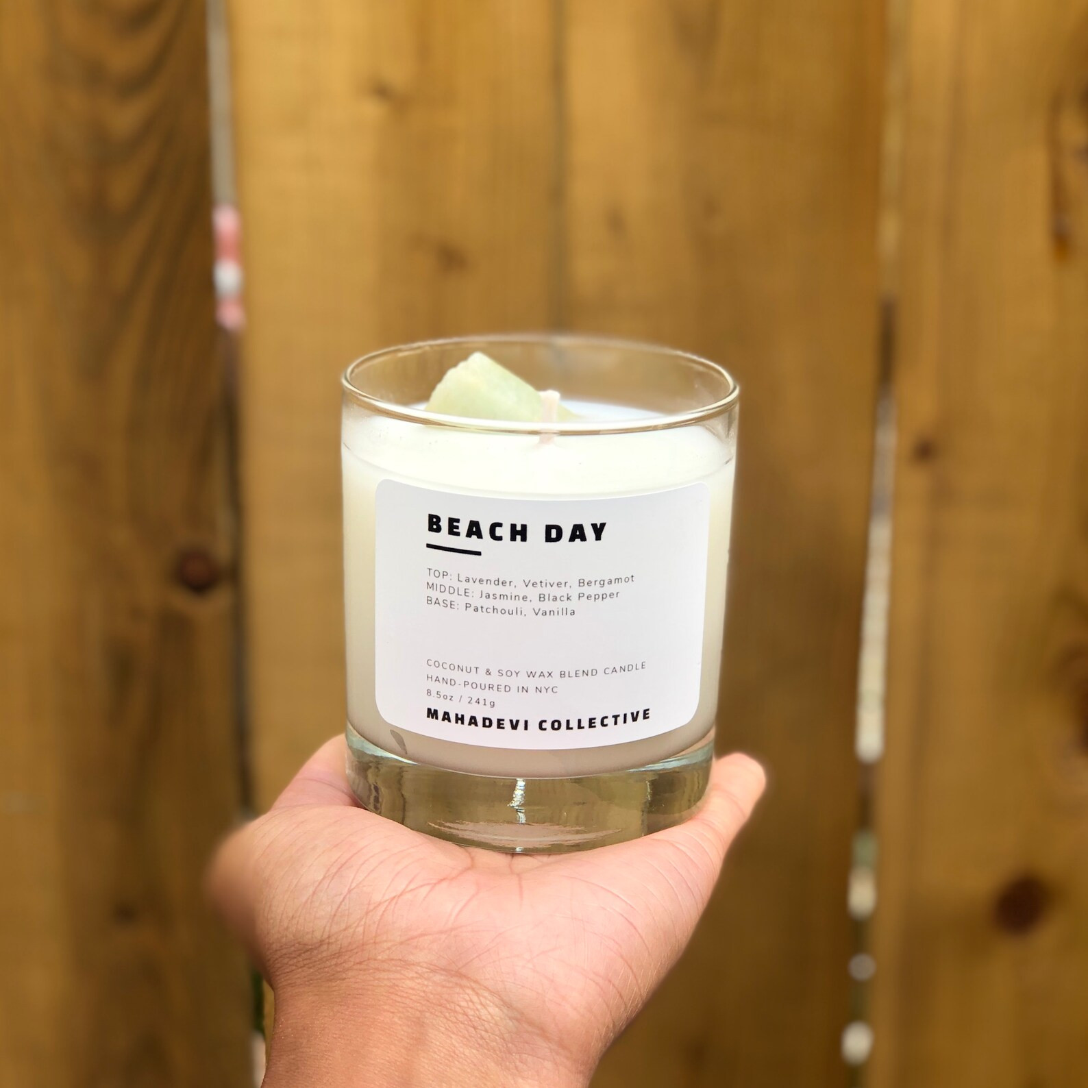 BEACH DAY CANDLE | All Natural Coconut-Soy Wax | Eau de mer + Amber + Mandarin | Limited Edition ... | Etsy (US)