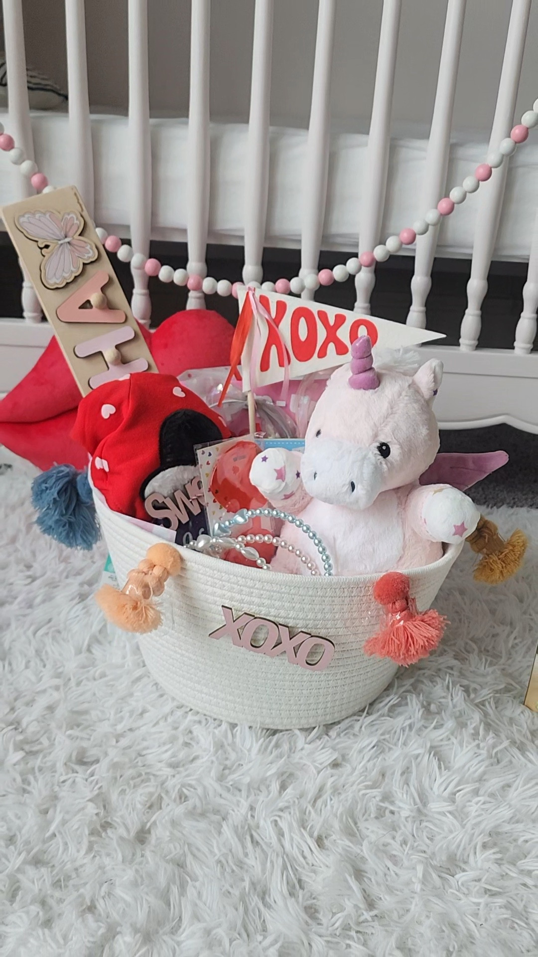 Valentines basket for baby and toddlers. I made this love basket for my 15 months old. These are a collection of her favorite books & toys

#LTKMostLoved #LTKGiftGuide #LTKbaby
