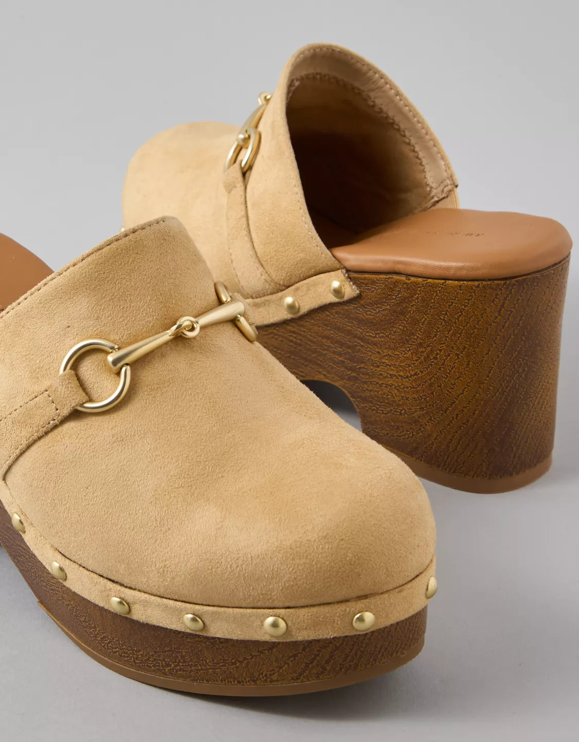 AE Micro Wood Clog Mule | American Eagle Outfitters (US & CA)