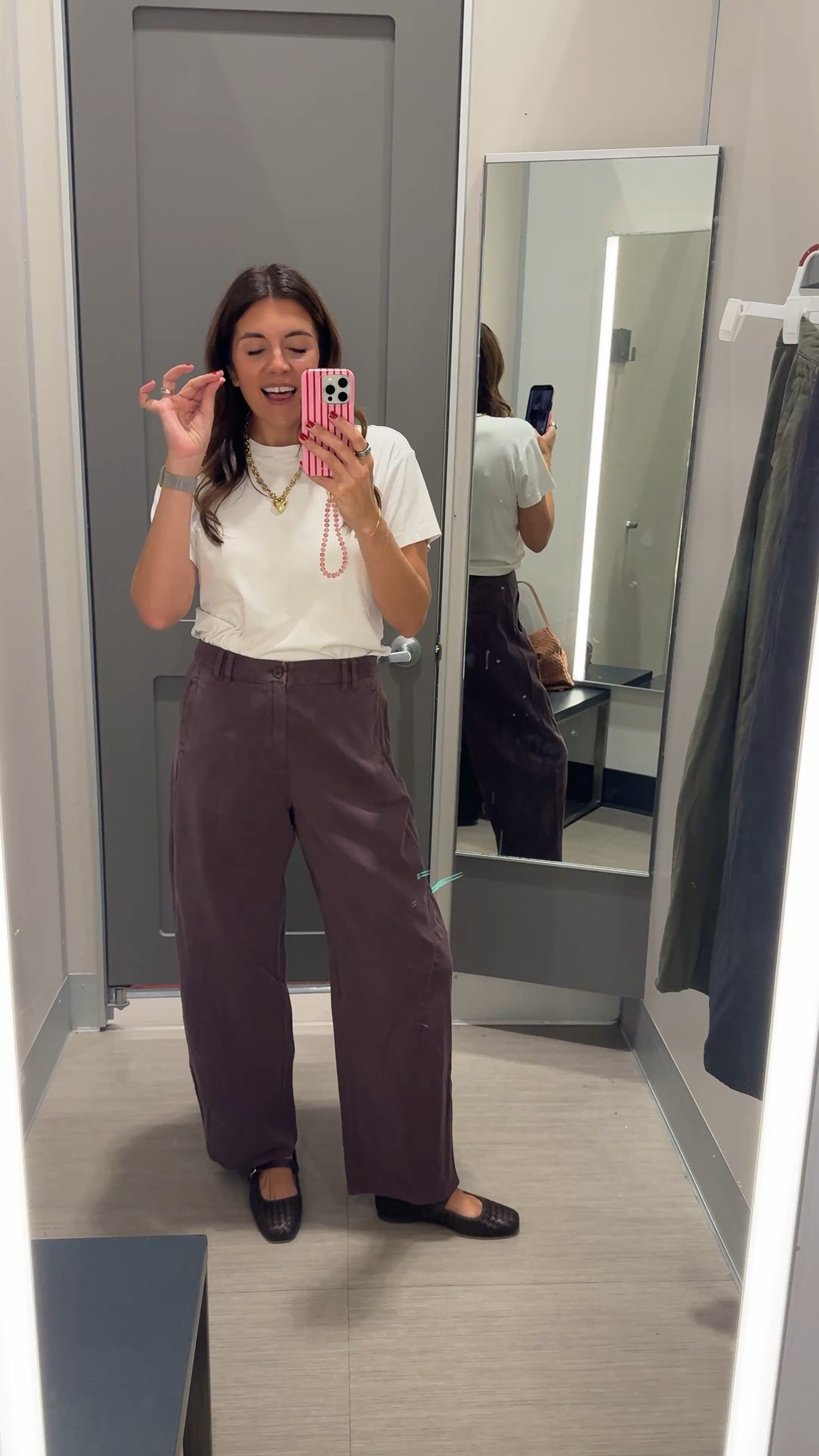 Bought these target barrel pants in TWO colors. They are SO GOOD!! 👏🏼 I’m 5’7” in a 4.

#LTKOver40 #LTKTall