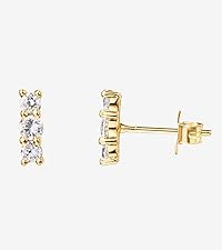 PAVOI 14K Gold Plated 925 Sterling Silver Post Love Knot Stud Earrings | Gold Earrings for Women | Amazon (US)