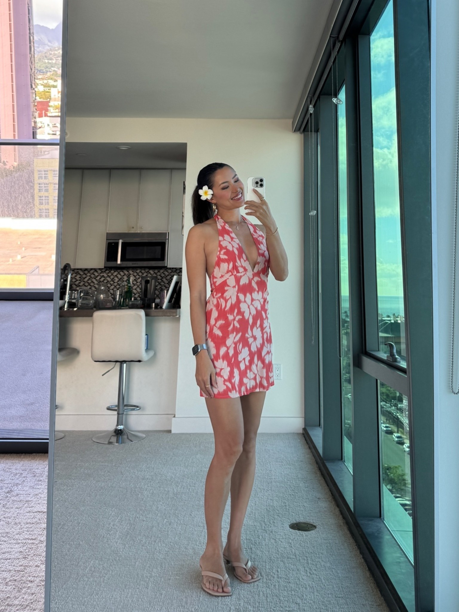 #salealert!! 46% off!! This is the perfect Hawaii vacation look! The material is so light and double lined, perfect for humid weather. I really love the print too! Size XS

#LTKootd