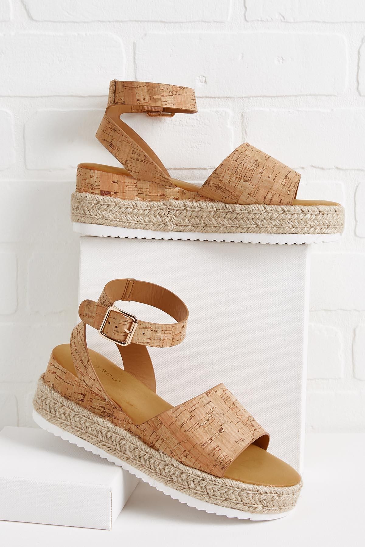 plans fell flatform sandals | Versona