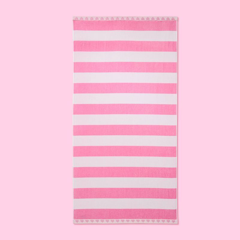 Striped Beach Towel Pink - Stoney Clover Lane x Target | Target